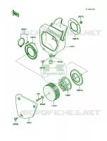 Air Cleaner voor Kawasaki KX60 1985