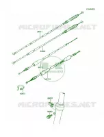 Cables voor Kawasaki KX60 1985