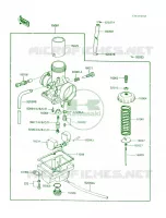 Carburetor voor Kawasaki KX60 1985