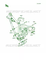 Frame Fittings voor Kawasaki KX60 1985