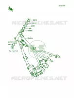 Frame voor Kawasaki KX60 1985