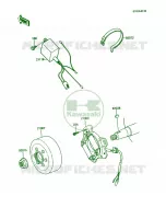 Generator voor Kawasaki KX60 1985