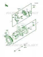 Rear Hub voor Kawasaki KX60 1985