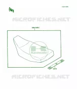 Seat voor Kawasaki KX60 1985
