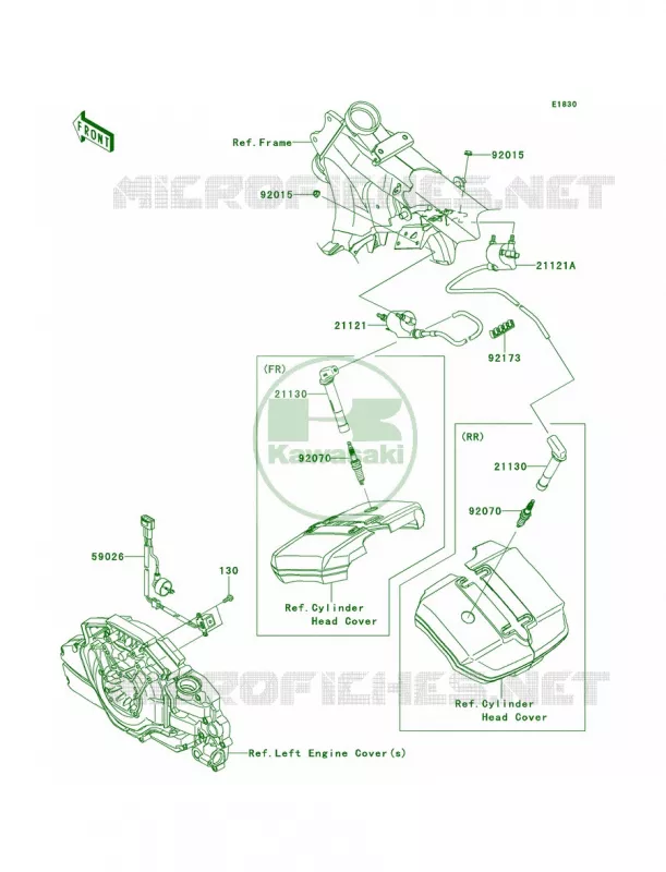 Ignition System Kawasaki MOTOS 1700 2013 Vulcan 1700 Voyager  VN1700ADF