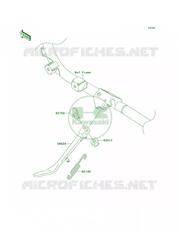 Stands Kawasaki MOTOS 1700 2011 Vulcan 1700 Voyager  VN1700ABF