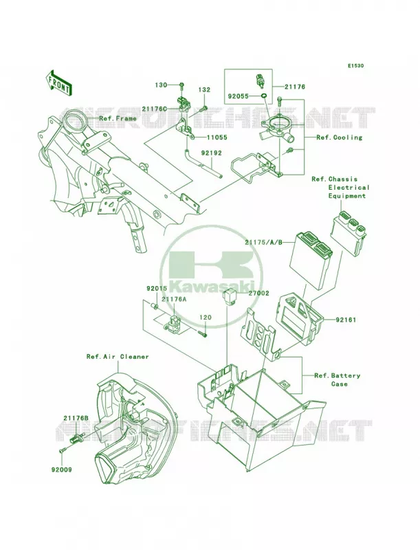 Fuel Injection Kawasaki MOTOS 1700 2011 Vulcan 1700 Voyager ABS  VN1700BBF