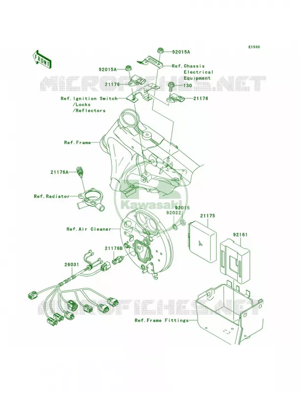 Fuel Injection Kawasaki MOTOS 1600 2008 Vulcan 1600 Classic  VN1600A8FA