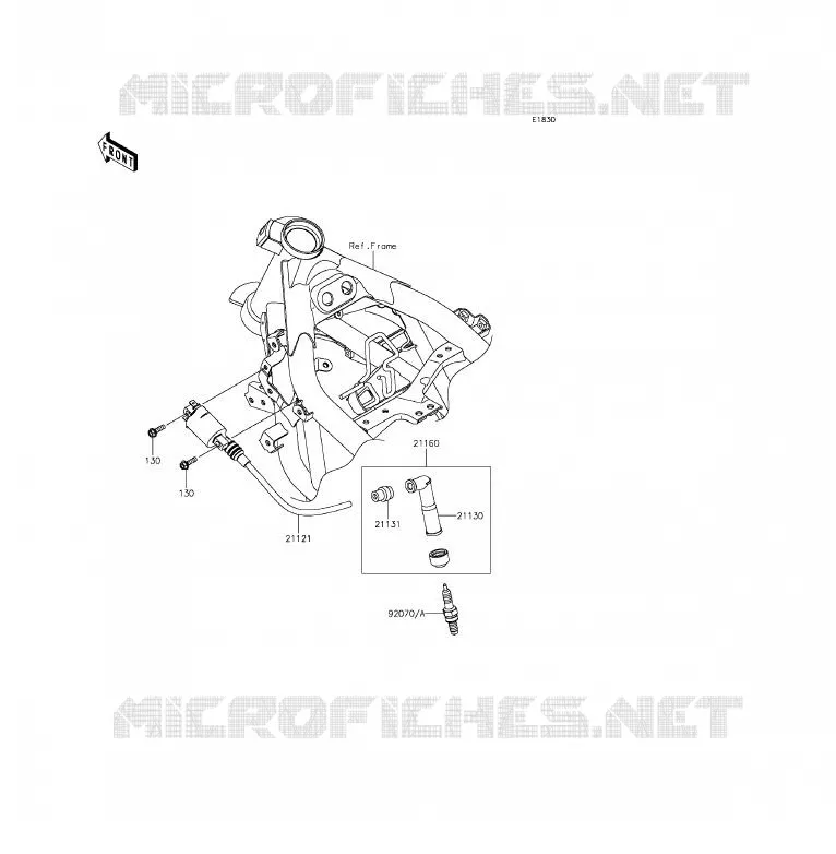 IGNITION SYSTEM Kawasaki MOTOS 250 2015 Z250SL ABS  BR250FFS