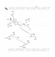 BRAKE PEDAL voor Kawasaki ER-5 2004
