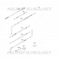 CABLES voor Kawasaki ER-5 2004