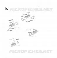 FOOTREST voor Kawasaki ER-5 2004