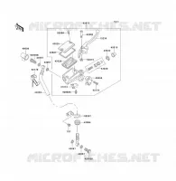 FRONT MASTER CYLINDER voor Kawasaki ER-5 2004