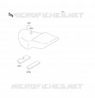 SEAT voor Kawasaki ER-5 2004