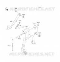 STAND voor Kawasaki ER-5 2004