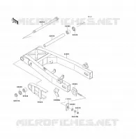 SWINGARM voor Kawasaki ER-5 2004