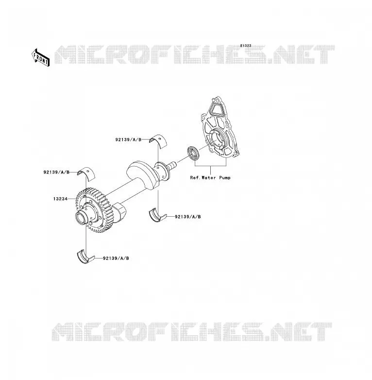 BALANCER Kawasaki MOTOS 650 2012 VERSYS 650 ABS  KLE650DCFW