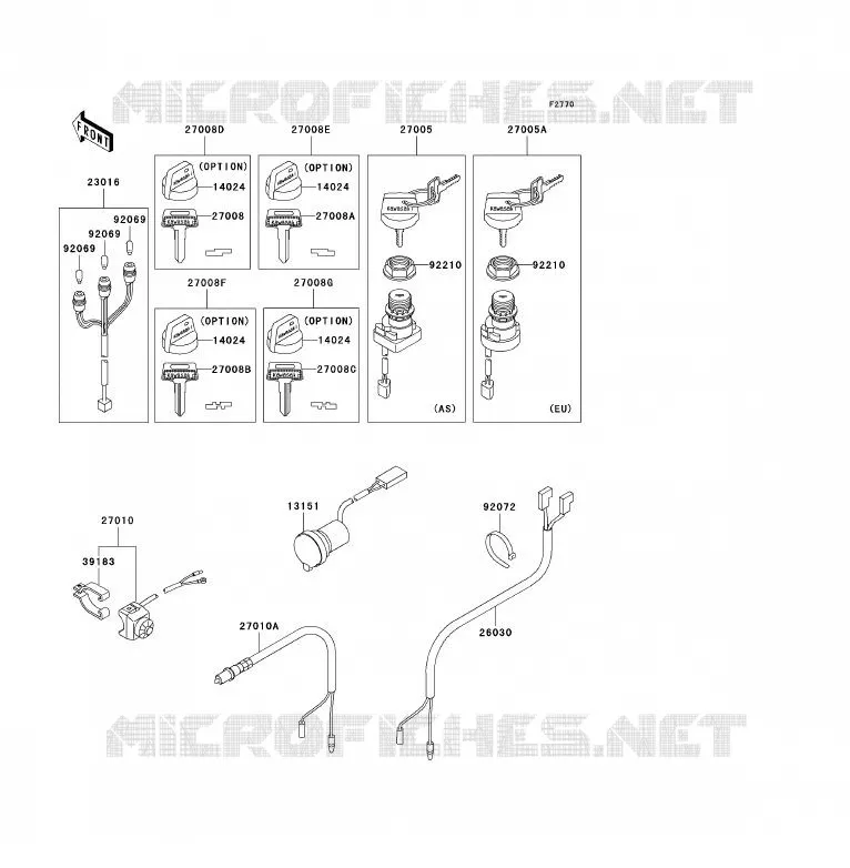 SWITCH Kawasaki QUAD 360 2009 KVF360  KVF360B9F