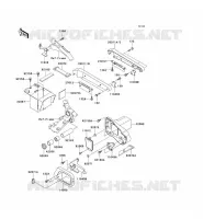 BATTERY BRACKET voor Kawasaki VN1500 CLASSIC 1997
