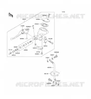 CLUTCH MASTER CYLINDER voor Kawasaki VN1500 CLASSIC 1997