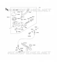 FRONT MASTER CYLINDER voor Kawasaki VN1500 CLASSIC 1997