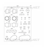 GASKET SET voor Kawasaki VN1500 CLASSIC 1997