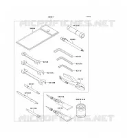 TOOL voor Kawasaki VN1500 CLASSIC 1997