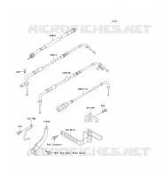 CABLES voor Kawasaki VN1500 CLASSIC 1997