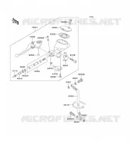 CLUTCH MASTER CYLINDER voor Kawasaki VN1500 CLASSIC 1997