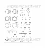 GASKET SET voor Kawasaki VN1500 CLASSIC 1997