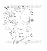 OIL PUMP voor Kawasaki VN1500 CLASSIC 1997