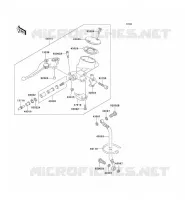 CLUTCH MASTER CYLINDER voor Kawasaki VN1500 CLASSIC 1997