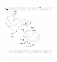 SEAT voor Kawasaki VN1500 CLASSIC 1997