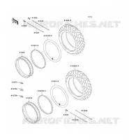 TIRES voor Kawasaki VN1500 CLASSIC 1997