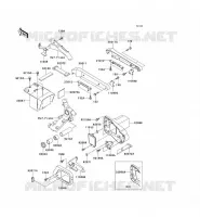 BATTERY BRACKET voor Kawasaki VN1500 CLASSIC 1998