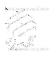 CABLES voor Kawasaki VN1500 CLASSIC 1998