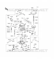 CARBURETOR voor Kawasaki VN1500 CLASSIC 1998