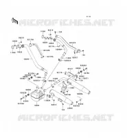 EXHAUST voor Kawasaki VN1500 CLASSIC 1998