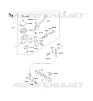 FRONT MASTER CYLINDER voor Kawasaki VN1500 CLASSIC 1998