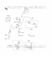 HANDLEBAR voor Kawasaki VN1500 CLASSIC 1998