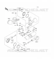 INDICATORS voor Kawasaki VN1500 CLASSIC 1998