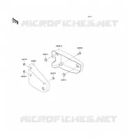 SIDE COWLING voor Kawasaki VN1500 CLASSIC 1998