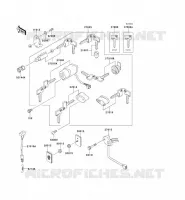SWITCH   REFLECTORS voor Kawasaki VN1500 CLASSIC 1998