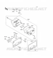TAILIGHT(S) voor Kawasaki VN1500 CLASSIC 1998
