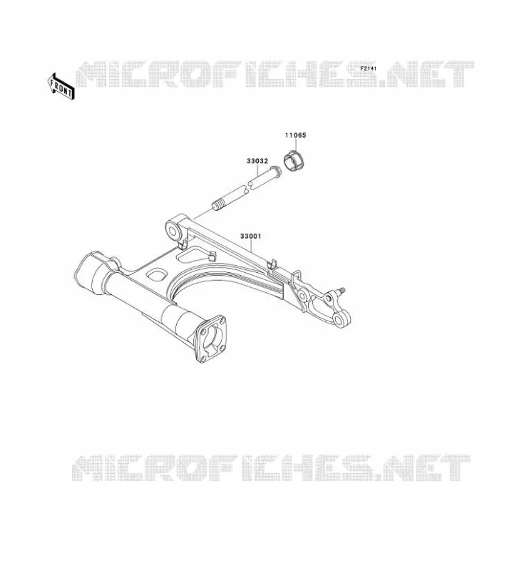 SWINGARM Kawasaki MOTOS 1500 1998 VN1500 CLASSIC  VN1500-E1