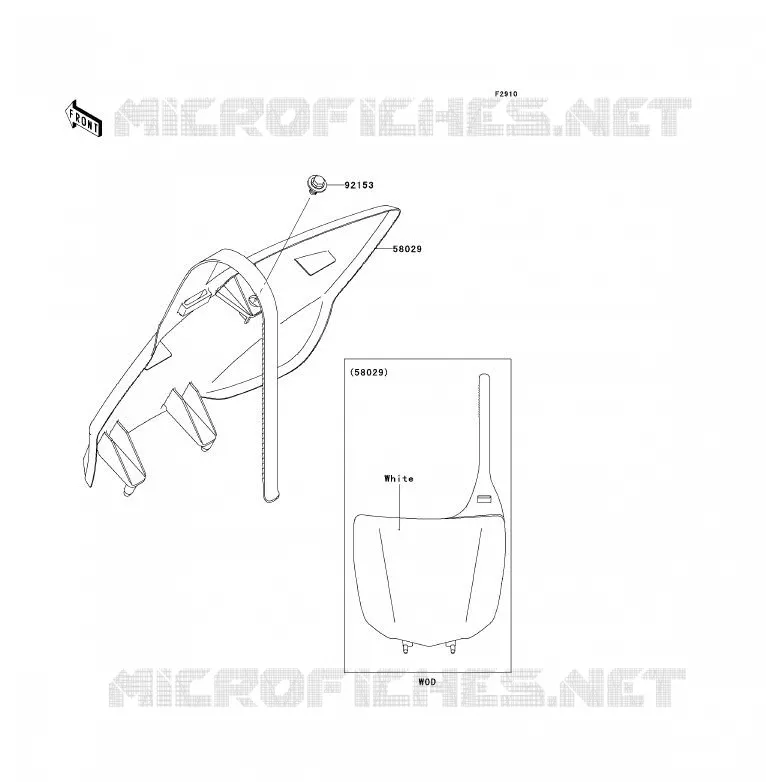 ACCESSORY Kawasaki TOUT-TERRAIN 450 2009 KX450F  KX450E9FA
