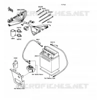 ELECTRIC EQUIPMENT voor Kawasaki KLF220 1988