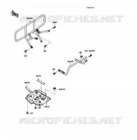 PROTECTION voor Kawasaki KLF220 1988