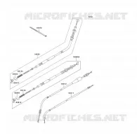 CABLES voor Kawasaki KLF300 1997