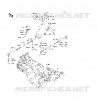 CHASSIS voor Kawasaki KLF300 1997